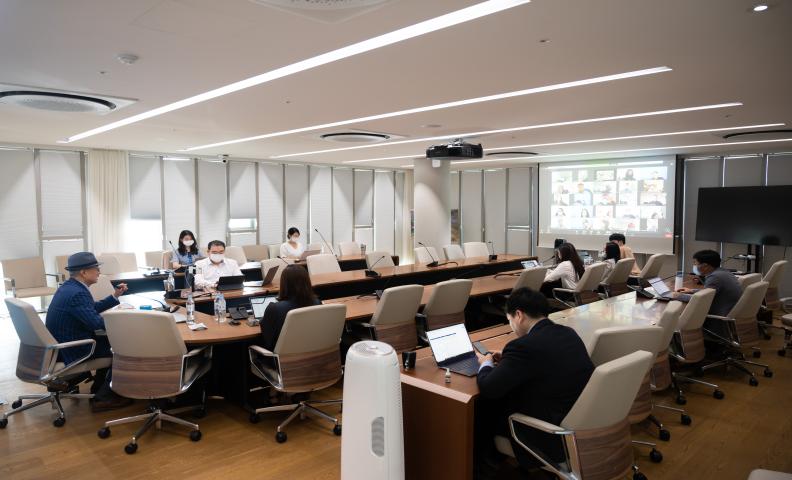 海外法人の社員とオンラインカンファレンス(ASEAN)