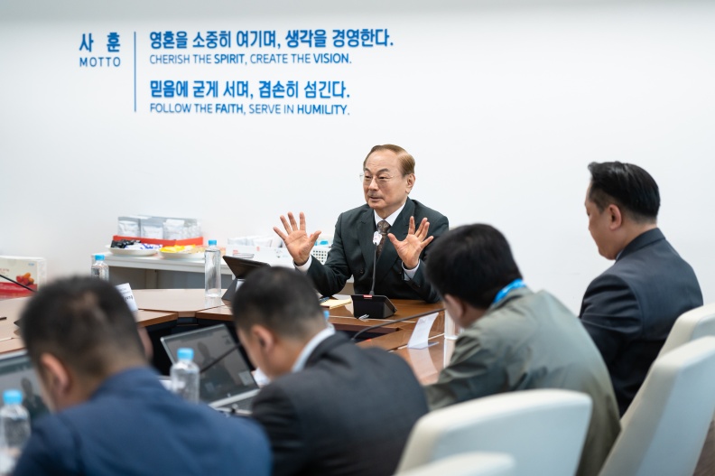 글로벌 기자 간담회